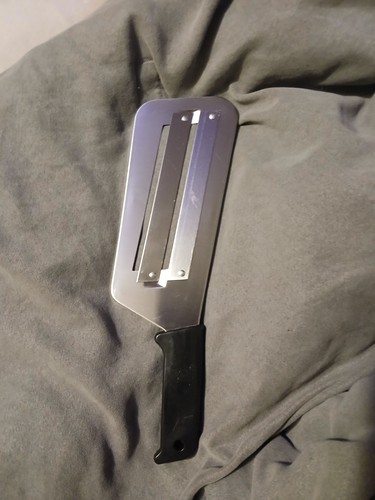 Stainless steel double blade - stainless, double-blade